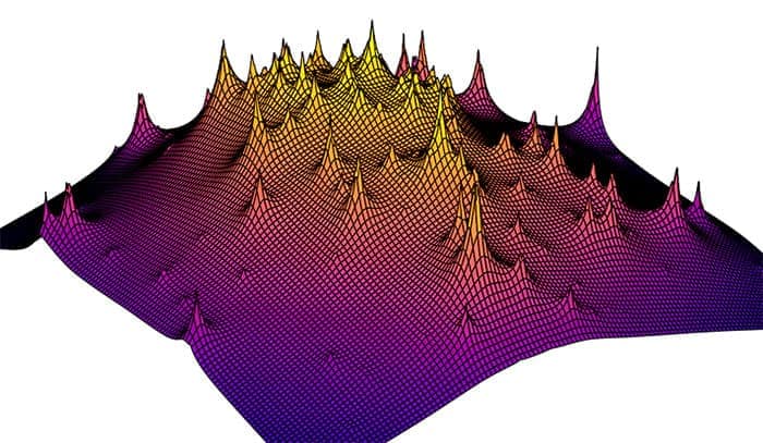 Detailed map of reconstructed dark-matter clump distributions