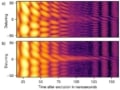 Loss or gain for nuclear excitations