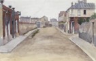 Rue Fizeau painted by F Séguin