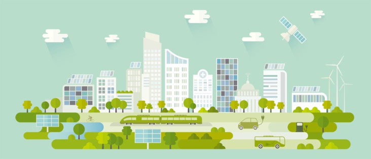 environmental city illustration