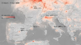 NO2 concentrations over Europe