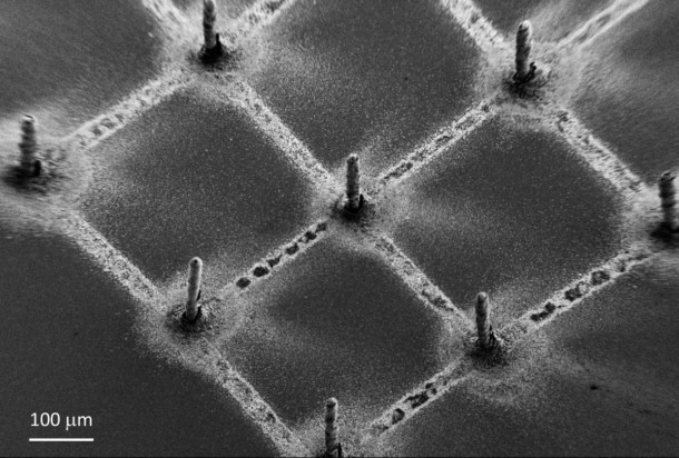 Perovskite pillars