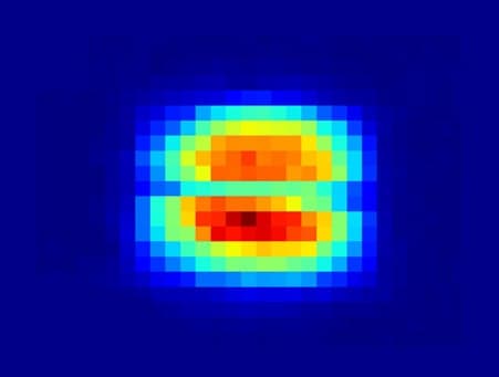 Ghost image of a wire taken by Daniele Pelliccia and colleagues