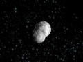 An artistic impression of asteroid 2867 Steins