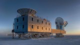 BICEP2 telescope at the South Pole