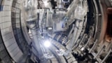 Artistic impression of remote handling maintenance work inside the JET tokamak