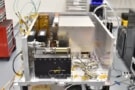 A photo of the Deep Space Atomic Clock payload