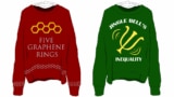 Christmas physics jumpers